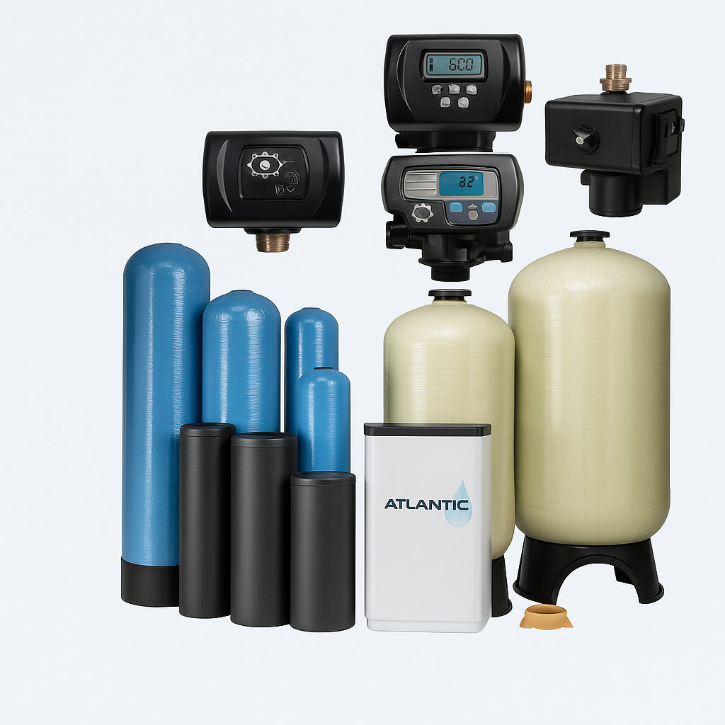 Componentes de suavizadores de resina catiónica