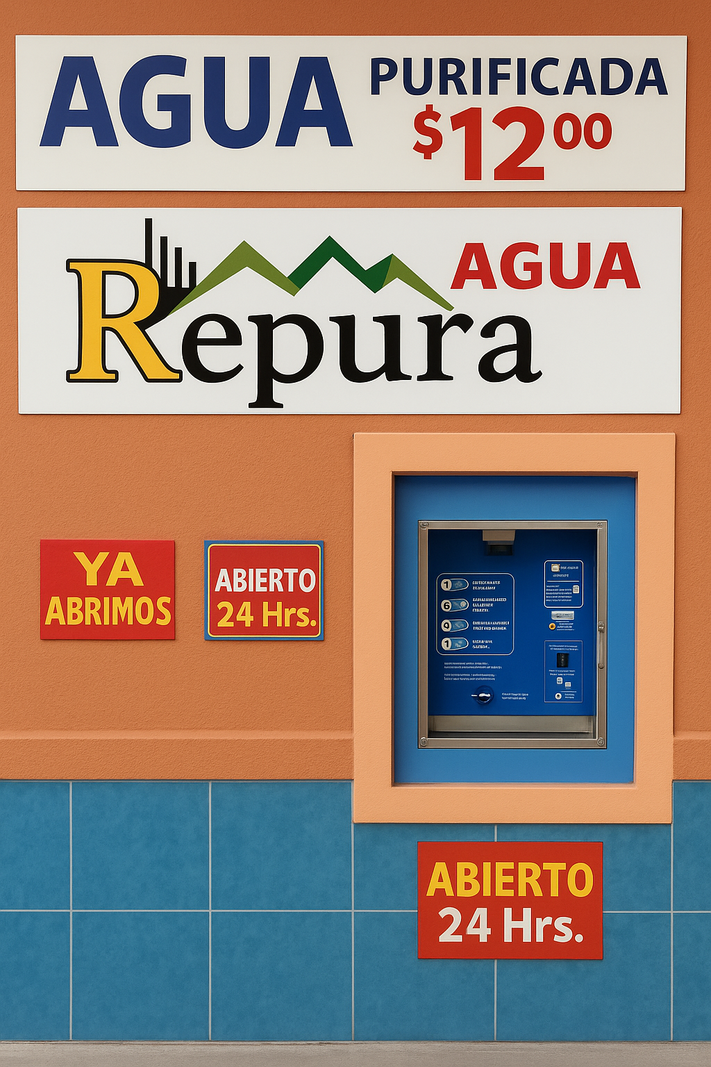 Purificadora automatizada Repura